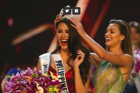 Филиппинийн К.Грэй “Miss Universe”-ын ялагч боллоо